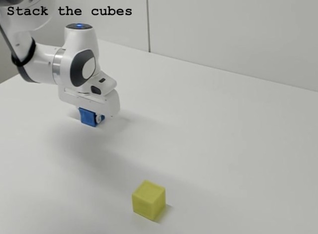 LLARVA: robot arm following a language instruction
